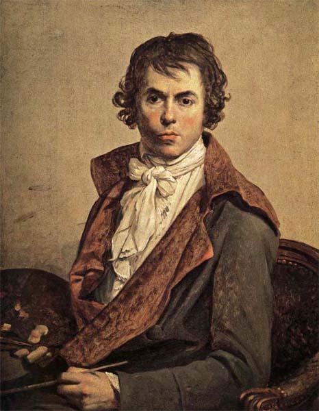 Jacques-Louis David Self-Portrait France oil painting art